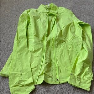 Lululemon Neon Green Lightweight Jacket
